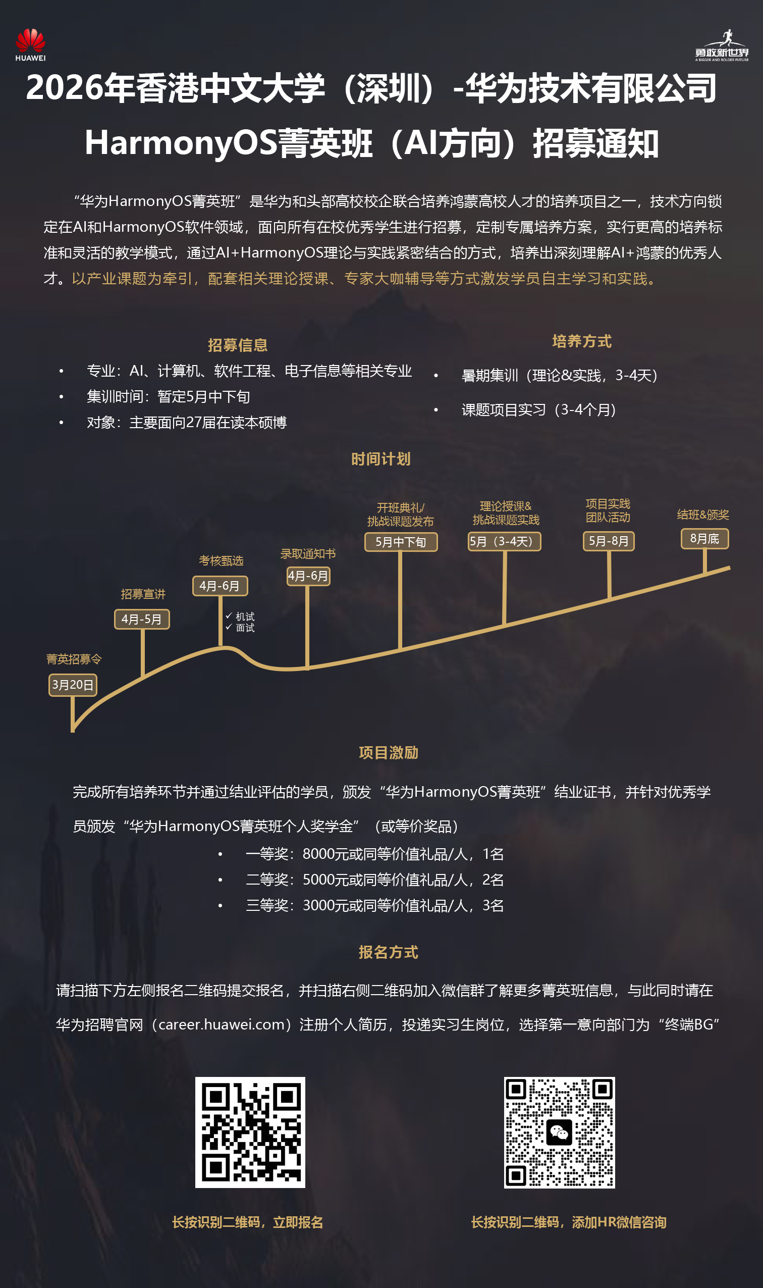 华为HarmonyOS菁英班（AI方向）海报宣传.jpg